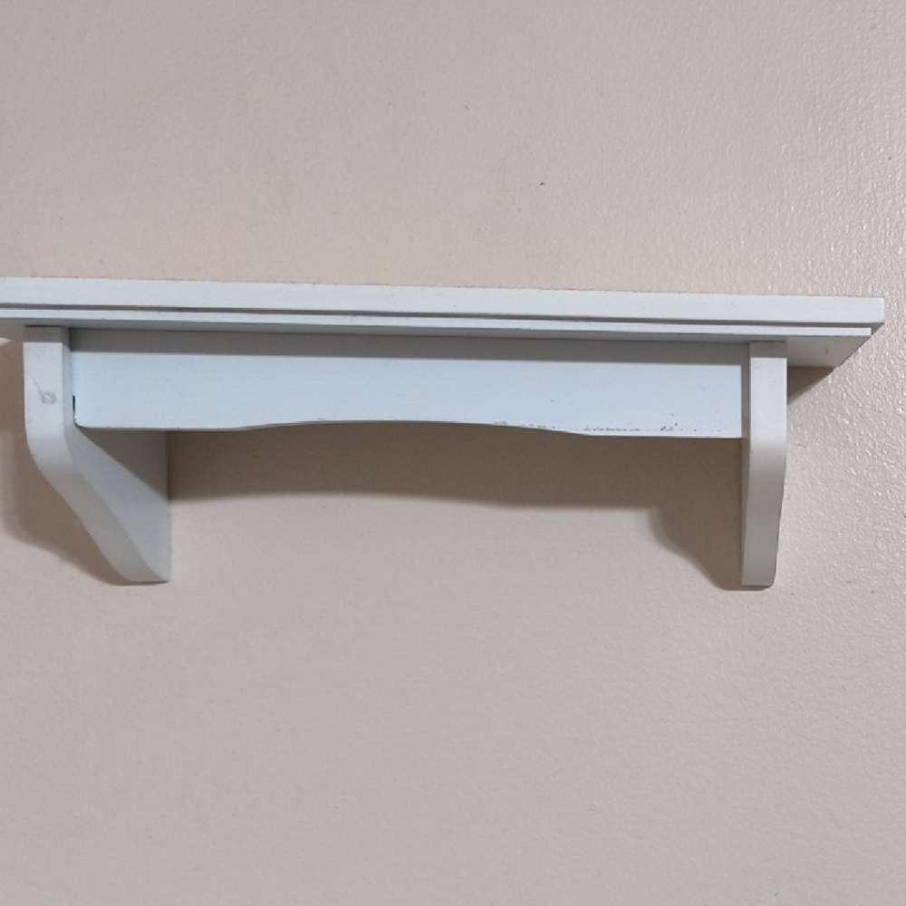 White Wall Shelf set Of 5